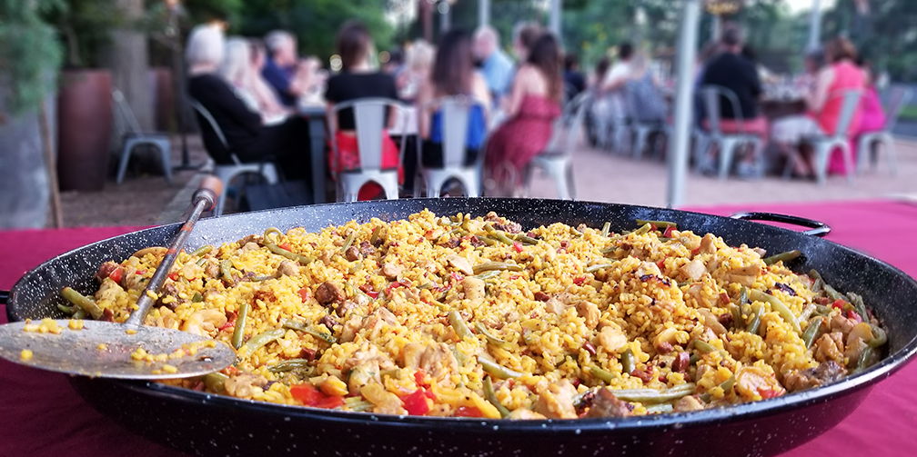 Paella Night in the Garden Austin Monthly Magazine
