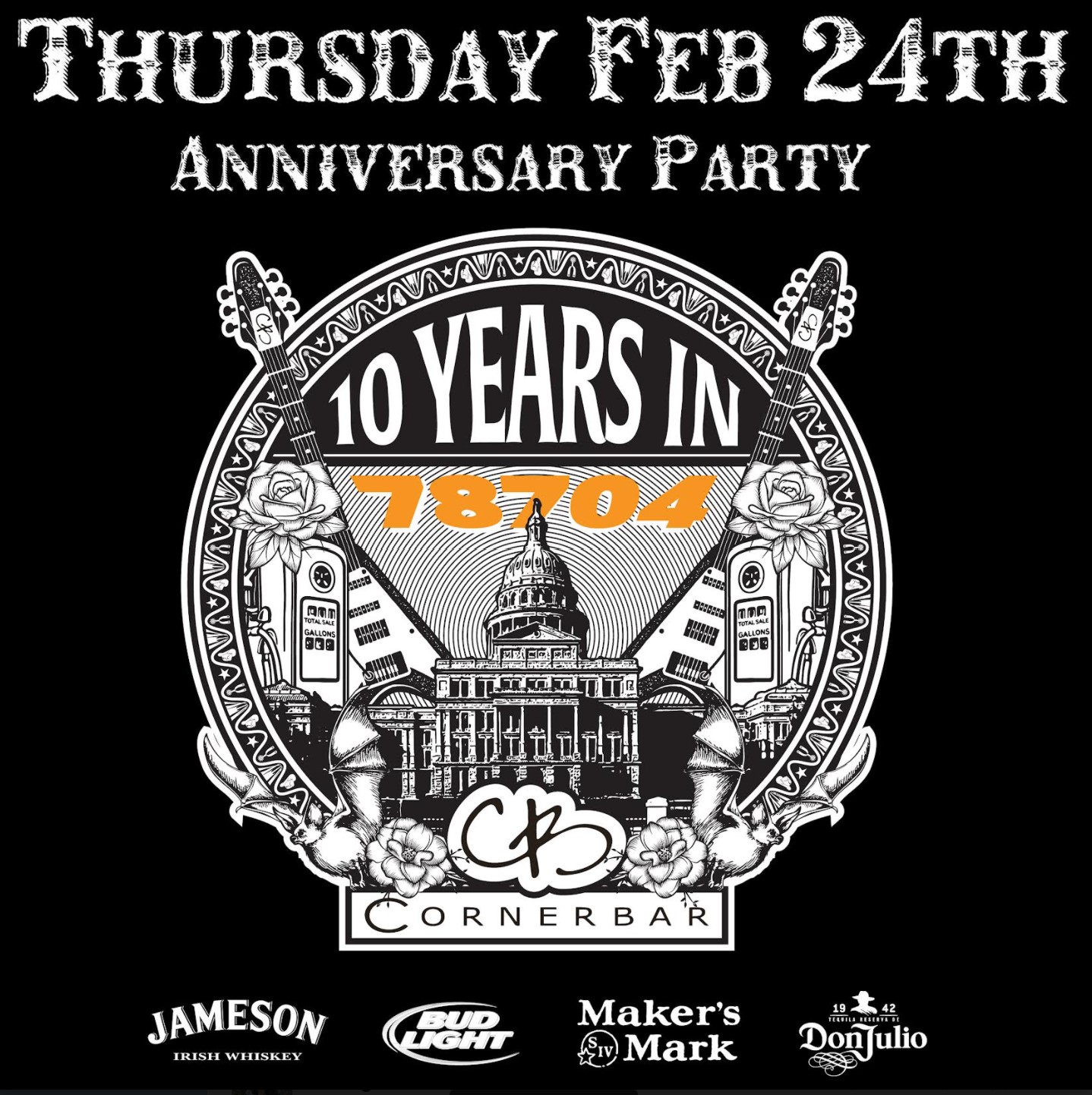 Corner Bar's 10 Year Anniversary Party! Austin Monthly Magazine