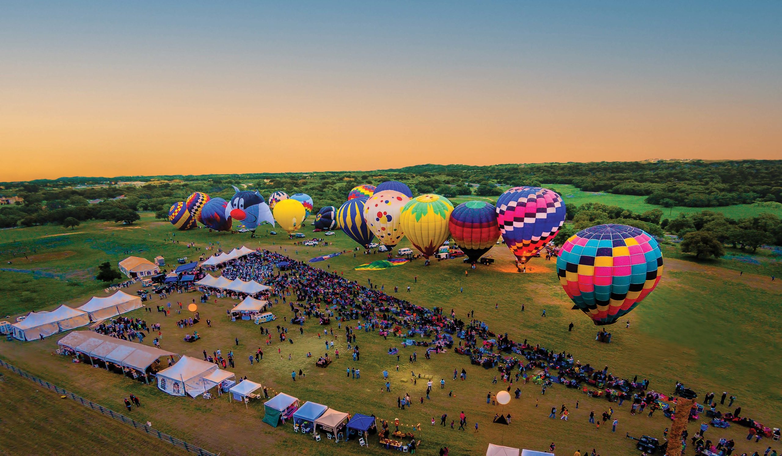Balloons Over Horseshoe Bay Resort Austin Monthly Magazine