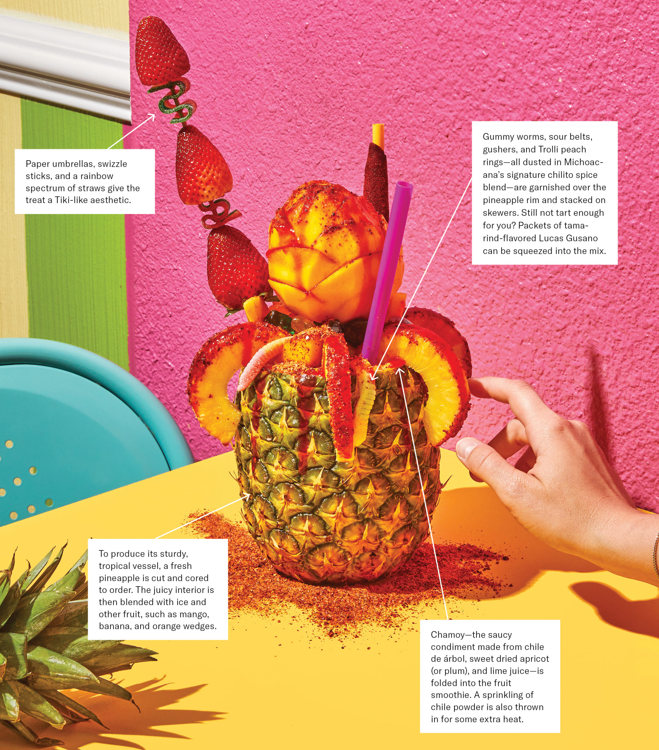 A Breakdown of Michoacana Natural Ice Cream's 'Piña Loca’ Austin